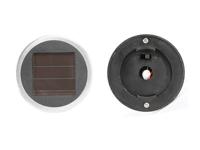 Tuinlamp op zonne-energie met sokkel in roestvrij staal Velleman - Velleman - thumbnail