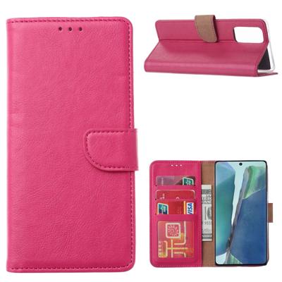 Samsung Galaxy S20 FE | Book Case | Roze met Standaard