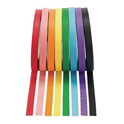 Colorations - afplaktape 8 kleuren - 55 meter per kleur