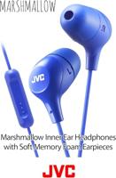 JVC HAFX38MP Marshmallow Earphones With Microphone & In-line Remote (Pink) - thumbnail