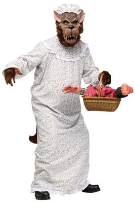 Grote boze wolf kostuum