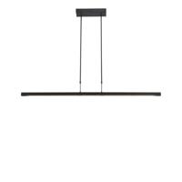 Masterlight Hanglamp eettafel - kantoorReal 3 130cm zwart - 2976-81-S-P-DW - thumbnail