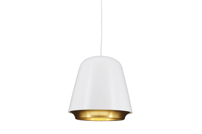 Artdelight Hanglamp Santiago Ø 35 cm wit-goud