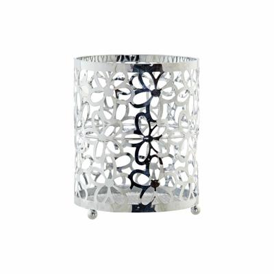 Bestekorganizer DKD Home Decor Margriet Zilverkleurig Metaal Plastic 12 x 12 x 15 cm