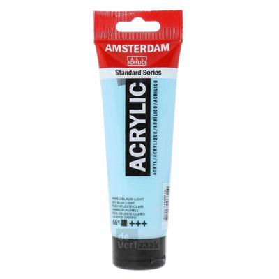 Royal Talens Amsterdam Acrylverf 120 ml - Hemelsblauw Licht 551
