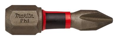 Makita E-03121 Bitset 2-delig Kruiskop Phillips Torsion Control Technology