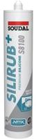 Soudal Silirub+ S8100 Neutraal | Sanitairkit | Wit | 300 ml - 131238 - thumbnail