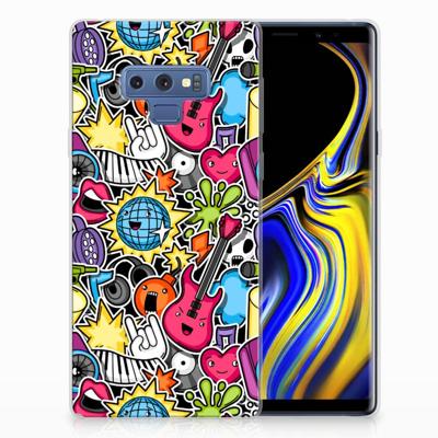 Samsung Galaxy Note 9 | Sillicone Back Cover | Punk Rock Samsung Galaxy Note 9 | Sillicone Back Cover | Punk Rock