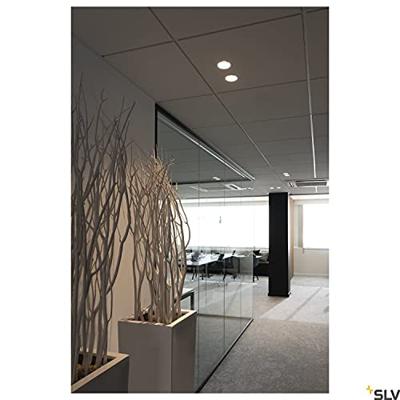 SLV InbouwspotHorn 18,5cm wit - 113171