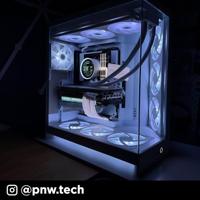 NZXT H9 Flow RGB+ White 2025 - thumbnail
