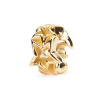 Trollbeads TAUBE-00059 Kraal Vallende Ster goud - thumbnail
