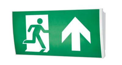 Smooth LED N/N 4W PT IP44 Excl Pictogram