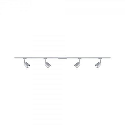 Paulmann Cover Compleet railsysteem URail GU10 40 W LED Chroom, Chroom (mat)