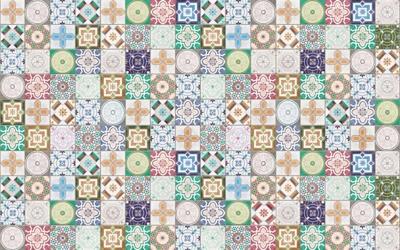 Komar Infinity 2 Fotobehang Marrakech Mosaik - IF4-063