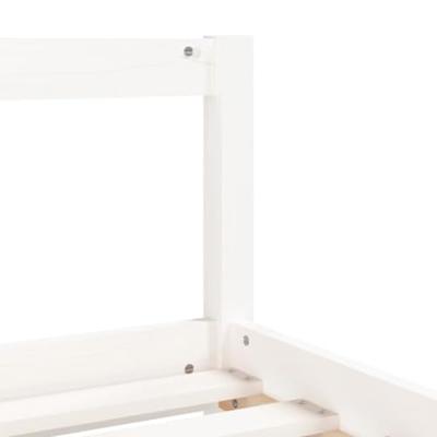 Kinderbedframe met lades 90x190 cm massief grenenhout wit Kinderbedframe met lades 90x190 cm massief grenenhout wit
