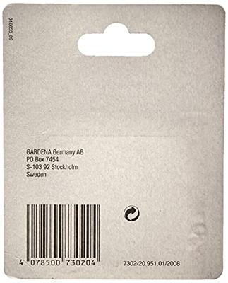 GARDENA 07302-20 PVC Slang-T-verbinding 8 mm Set van 2 stuks - thumbnail