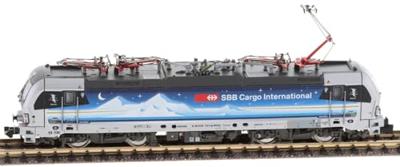 Fleischmann 7560027 N E-loc 193 110-4 „Goldpieren” van de SBB CI Fleischmann 7560027 N E-loc 193 110-4 „Goldpieren” van de SBB CI