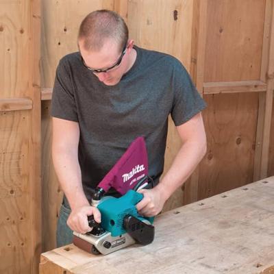 Makita 9403 Bandschuurmachine in doos - thumbnail