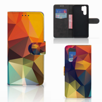 Huawei P30 Pro | Book Case | Polygon Color - thumbnail