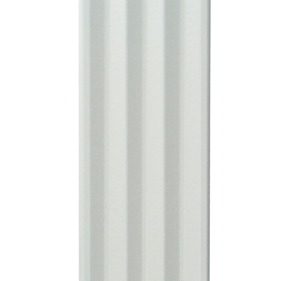 MDF Romantische architraaf 90x16 voogelakt RAL9010 - lengte 244cm