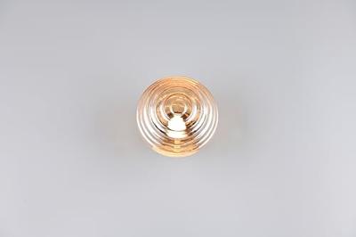 Trio WandlampEarl amber glas oplaadbaar - R27771113