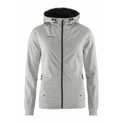 Craft 1909133 Adv Unify Fz Hood Wmn - Grey Melange - XS