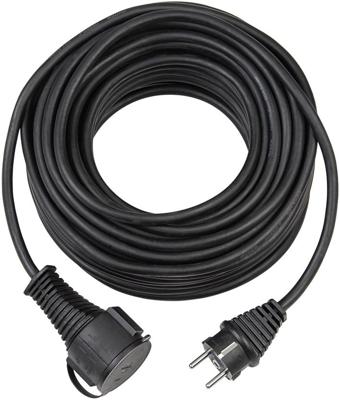 Brennenstuhl Bremaxx IP44 verlengsnoer 10m zwart AT-N05V3V3-F 3G1,5 - 1169870 - thumbnail