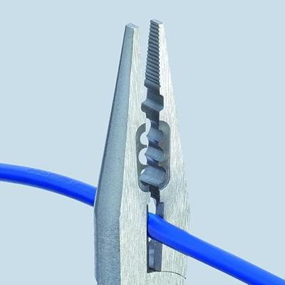 Knipex Bedradingstang | Meer-componentengrepen | Zwart geatramenteerd | Lengte 160 mm | Zelfbedieningskaart/blister - 13 02 160 SB - thumbnail