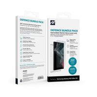 ZAGG iFrogz Defence beschermhoes compatibel met Samsung Galaxy S22 Ultra, bonusschermbeschermer, duurzaam, klikbestendig, antislip, slank, gerecycled, helder - thumbnail