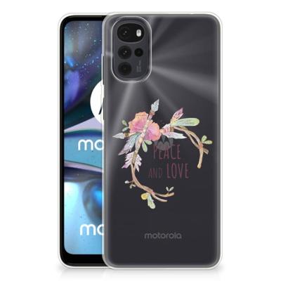 Motorola Moto G22 Telefoonhoesje met Naam Boho Text Motorola Moto G22 Telefoonhoesje met Naam Boho Text