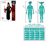 Kostuums voor Kinderen Vampiress 10-12 Jaar - thumbnail