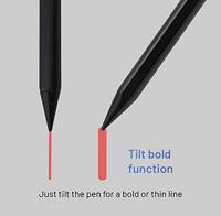 FIXED FIXGRA-BK Touchpen Zwart - thumbnail