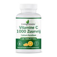 Livinggreens Vitamine C 1000 calcium ascorbaat 120 Tabletten - thumbnail
