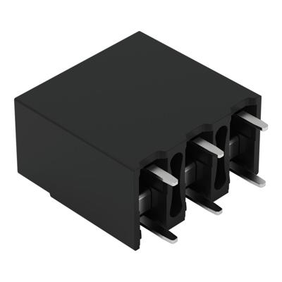 WAGO 2086-3103 Printklem 1.50 mm² Aantal polen 3 Zwart 1 stuk(s)