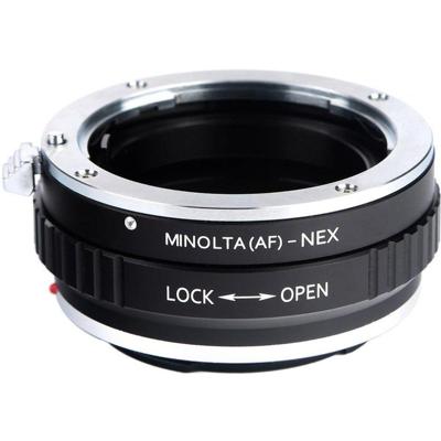 K&F Lens Adapter Sony Alpha A en Minolta AF - Sony E-Mount