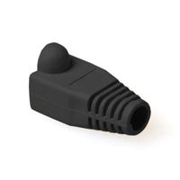 ACT TT4519 RJ45 Tule | 6,5 mm Kabel | Zwart | 25 stuks - thumbnail