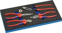 Knipex gereedschapsmodule | 4-delig 1/3-module | set tangen | tangenset | 1 stuk - s4000871292 - s4000871292 - thumbnail