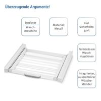 Xavax Tussenbouwset Voor Wasmachines/drogers Geïntegreerd Wasrek - thumbnail