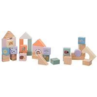 Joueco The Wildies Family loopauto met blokken - thumbnail