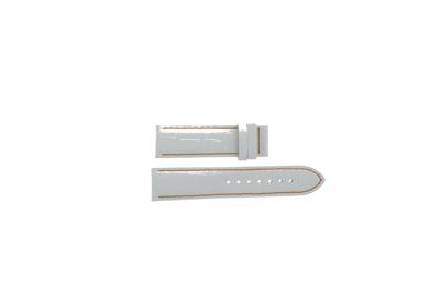 Horlogeband Tissot PRC200 / T0144171611600A / T610031660 Leder Wit 19mm