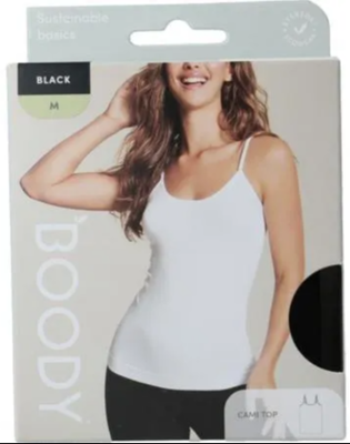 Boody Cami Top Zwart M Boody Cami Top Zwart M