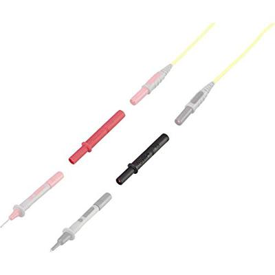 VOLTCRAFT MSL-505 starre Meetpuntverlenging kort CAT III 1000 V, CAT IV 600 V, 10 A, paar VOLTCRAFT MSL-505 starre Meetpuntverlenging kort CAT III 1000 V, CAT IV 600 V, 10 A, paar