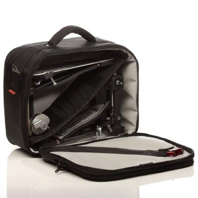 Mono M80 tas voor dubbel-bassdrumpedaal, zwart