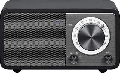Sangean WR-7 Genuine Mini Radio VHF (FM) Bluetooth Oplaadbaar Zwart - thumbnail