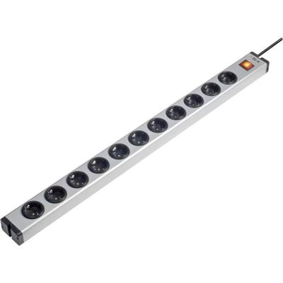 Ehmann 0601x00112031 Stekkerdoos met schakelaar 11-voudig Aluminium Randaarde stekker 1 stuk(s) Ehmann 0601x00112031 Stekkerdoos met schakelaar 11-voudig Aluminium Randaarde stekker 1 stuk(s)