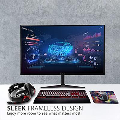 Viewsonic VX2718-2KPC-MHD LED-monitor Energielabel G (A - G) 68.6 cm (27 inch) 2560 x 1440 Pixel 16:9 1 ms DisplayPort, HDMI VA LCD
