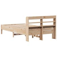 Bedframe zonder matras massief grenenhout 90x200 cm - thumbnail
