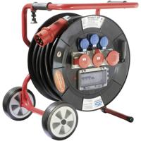 AS Schwabe 26205 Kabelhaspel 30.00 m Zwart CEE-stekker 32 A 5-polig - thumbnail