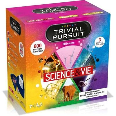 Trivial Pursuit Reizen Wetenschap & Leven - Bordspel - WINNENDE MOVES - Trivial Pursuit met 600 vragen over Wetenschap & Leven.