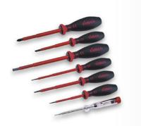 Cimco Cimco Werkzeuge Schroevendraaierset VDE 7-delig Plat, Kruiskop Pozidriv - thumbnail